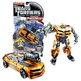 Hasbro Year 2010 Transformers Movie Series 3 quotDark of the Moonquot Deluxe Class 6 Inch Tall Robot Action Figure with MechTech Weapons System - Autobot NITRO BUMBLEBEE with Cybertronian Boost Engine that Converts to Plasma Cannon Vehicle Mode Camaro Concept
