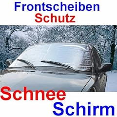 Schneeschutz Auto Frontscheibe, Schneeschirm, Windschutzscheiben Abdeckung Winter + Sommer, Alu beschichtet, BE-89014