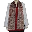 Crepe Silk Wrap and Stoles Hand Painted 20 X 68 inches