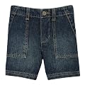 Cherokee Dirty Dark Stone Infant Boys' Denim Short - 24M