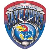 NCAA Kansas Jayhawks High Definition Clock