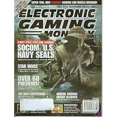 Electronic Gaming Monthly June 2002 - SOCOM:US Navy Seals, Star Wars, Mortal Kombat (Issue 155)