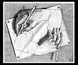 Drawing Hands M.C. Escher Dutch Artist Mousepad