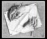 Drawing Hands M.C. Escher Dutch Artist Mousepad