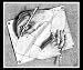 Drawing Hands M.C. Escher Dutch Artist Mousepad