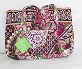 Vera Bradley Little Betsy Very Berry Paisley Handbag