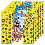 Thomas the Train Stickers Party Favors ~ Set of 2 Sticker Packs ~ 16 Sheets Over 380 Stickers plus Bonus Reward Stickers!