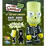 Bart Simpson: Bart Bone Skeleton Mask 2 10inch Qee