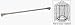 CRL 51 Brushed Nickel Glass-to-Glass Support Bar for 3/8 to 1/2 Thick Glass