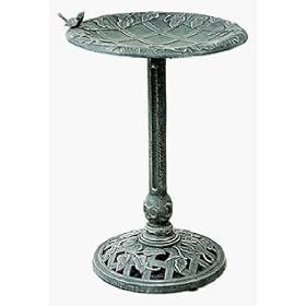 Englis Ivy ALU Birdbath by 
