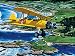 Stearman Over Cypress Point Jigsaw Puzzle 1000pc