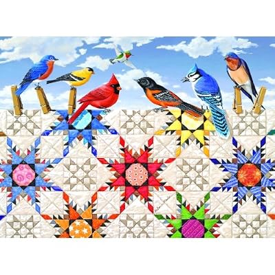 Feathered Stars 500pc Jigsaw Puzzle by Rebecca Barker