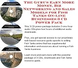 The Gurus Earn More Money, Biz Networking and Sales Models for Fish Tanks On line Businesses 3 CD Power Pack