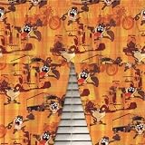 Looney Tunes Taz Keep on Truckin' Window Valance