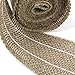 2m Burlap White Lace Craft Ribbon for Craft Wedding Home Decor (5cm)