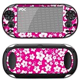 atFoliX Designfolie "Hawaii Magenta" f�r Sony PlayStation Vitavon "Designfolien@FoliX"
