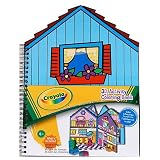 Colorbok Crayola 3D Color and Play Doll House Coloring Book