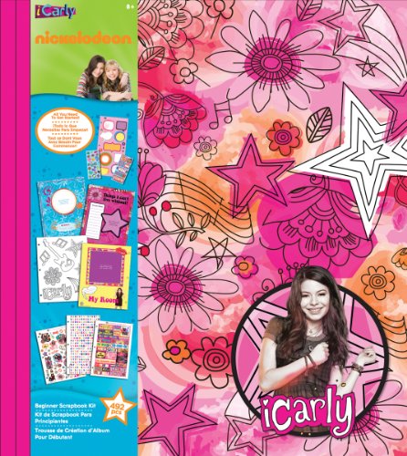 Nickelodeon iCarly Beginner Scrapbook Album Kit 