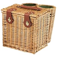 Picnic Time Vino Wine and Cheese Basket for Two