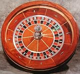 Trademark Poker 30-Inch Wood Roulette Wheel