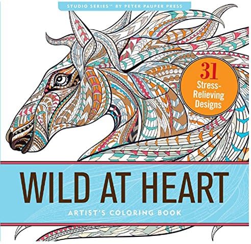 Prang Colored Pencils Bundle With Wild Kingdom Artist Coloring Book (31 stress-relieving designs) &amp; Sharpener