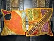 Chair Cushion Covers-2 Yellow Sari Toss Pillow Cushion Covers Free Shipping