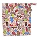 Damero Cute Travel Baby Wet and Dry Cloth Diaper Organizer Bag (Medium, Tree)