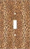 Leopard Skin Print Decorative Switchplate Cover