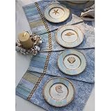 Seashells By The Sea Set of 4 Placemats