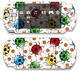 Ladybugs Decorative Protector Skin Decal Sticker for Sony Playstation PSP 1 ....