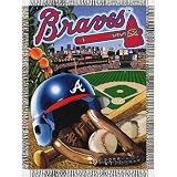 Atlanta Braves MLB Woven Tapestry Throw (Home Field Advantage) (48x60")