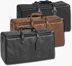 Reunion Blues Doubler Trumpet & Flugel Horn Bag, Chestnut Brown Leather