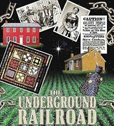 Underground RR Cotton Tapestry Afghan