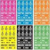 Amnesty International 6 Color Sticker Pack