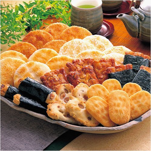 もち吉職人館 小缶 ~老舗の高級煎餅・あられ・おかき詰め合わせ贈答セット