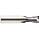Niagara Cutter C230 Carbide Square Nose End Mills, Inch, TiAlN Finish, Roughing and Finishing Cut, 30 Degree Helix, For Use With All Materials