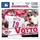 Cincinnati Reds Official 4.5"x6" MLB Car Window Cling Decal