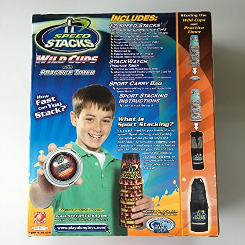Speed Stacking Wild Cups with Practice Timer