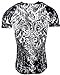 Konflic Men's NWT Giant Tribal Cross Graphic Designer MMA Muscle T-Shirt