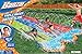 BANZAI Triple Racer Water Slide with 16 Foot Triple Three Racing Lanes and Spray Splash Pool ( Adventure Summer & Spring Toy Backyard Fun )