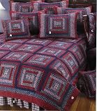 Blue Ridge Cabin Handmade Quilts King Size Quilt