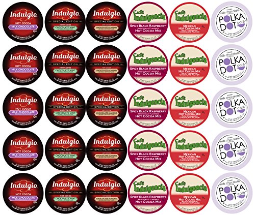 Hot Cocoa Variety Sampler Pack for Keurig K-Cup Brewers, 30 Count (Compatible with 2.0 Keurig Brewers)