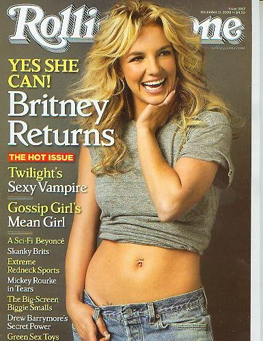Rolling Stone December 11 2008 Britney Spears (The Hot Issue, Issue 1067)