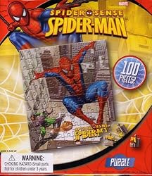 Amazing Spiderman Spider Sense Puzzle 100 Pieces