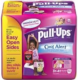 Huggies Pull-Ups Cool Alert Training Pants for Girls - Biggie Pack -- size: 3t-4t