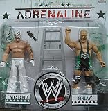 Toys : WWE Jakks Adrenaline Series 30 Rey Mysterio and Finlay