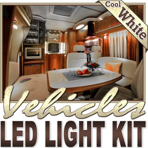 16.4' ft Cool White Boat Yacht Cabin Bath LED Backlight Night Light