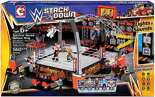 Survivor Series Deluxe Ring Set 21041 WWE StackDown The Bridge Direct