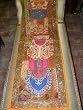 Orange Vintage Table Runner Sari Patchwork Wall Tapestry