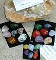 Chakra Healing Balancing and Meditation Kit Tumbled Stones Reiki